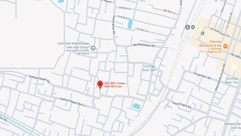 Location of Realtech Gee Bee Tower in Dum Dum, Kolkata - Image 377134