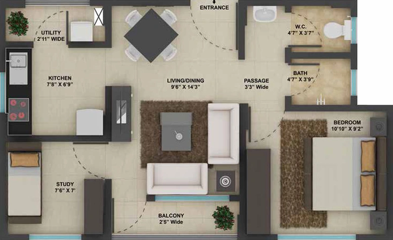 5 BHK Flat in Tata New Haven 2 in Boisar East, Palghar - Image 441103