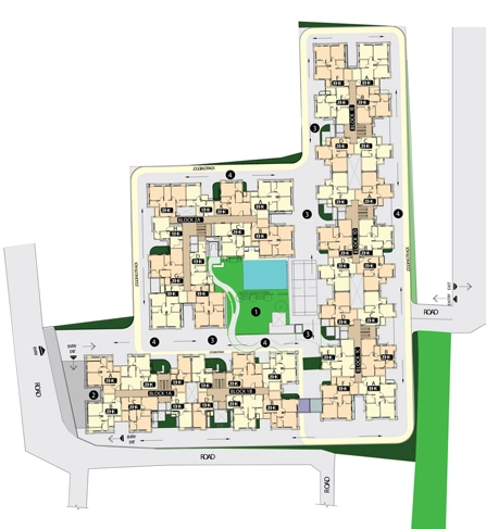 Master Plan of Realmark Kabyo Neer in Sonarpur, Kolkata - Image 377182