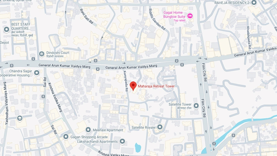 Location of Dev Maharaja Tower in Goregaon East, Mumbai - Image 377675
