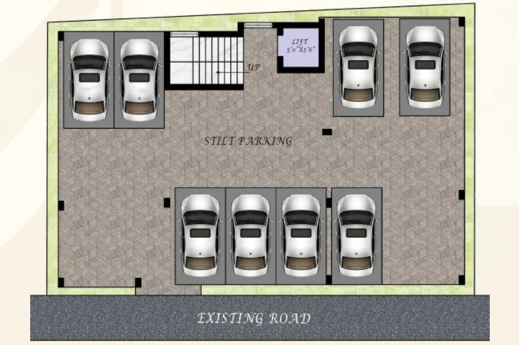 Master Plan of AK Azurite in Tambaram, Chennai - Image 377268