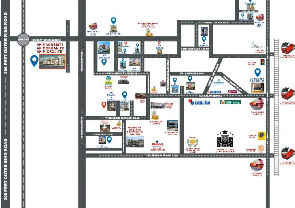 Location of AK Magnesite in Kundrathur, Chennai - Image 377283