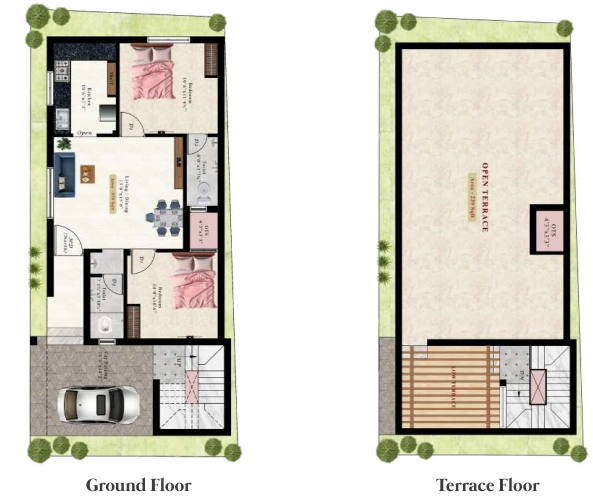2 BHK House/Villa in Ak Tanzanite in Tambaram, Chennai - Image 906855