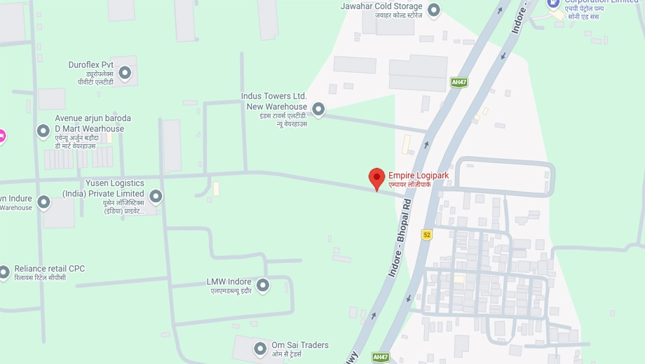 Location of Empire Logipark in AB Road, Indore - Image 377344