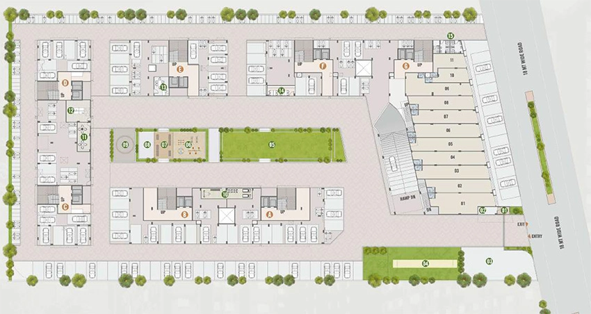 Master Plan of Commercial Aryanparv Aarambh in Sarkhej, Ahmedabad - Image 377349