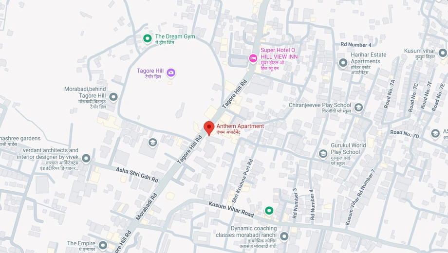 Location of Trinayan The Anthems in Morabadi, Ranchi - Image 380855