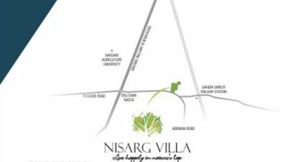 Location of Nisarg Villa in Ambawadi, Ahmedabad - Image 377397