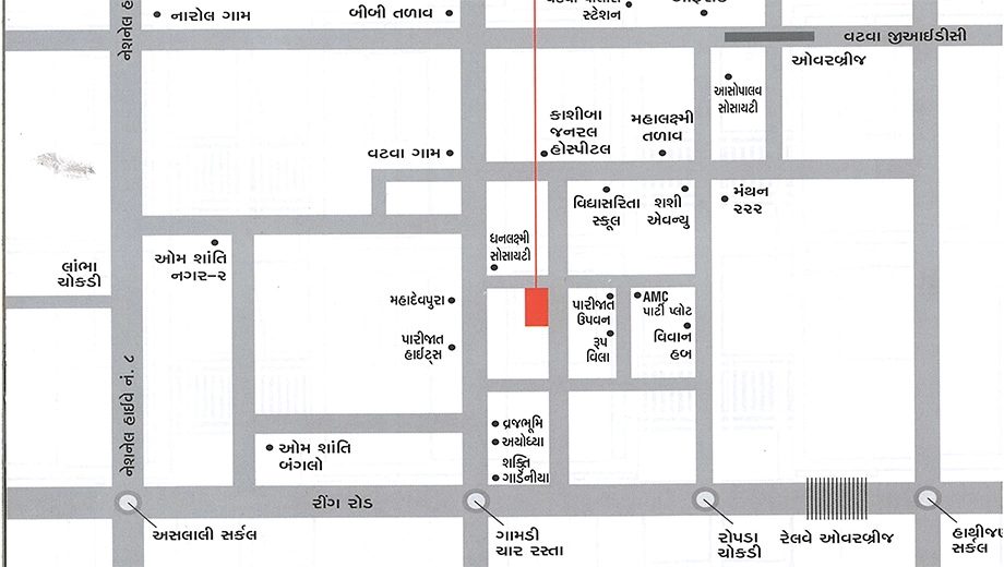 Location of PC Ashapuri Enclave in Vatva, Ahmedabad - Image 377404