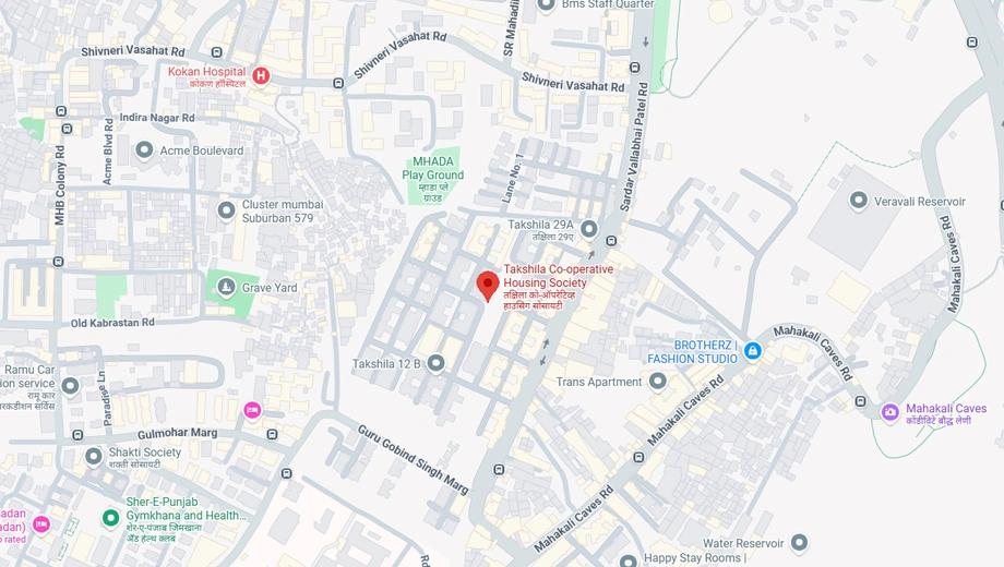 Location of Takshila Cooperative Housing Society - Image 379218