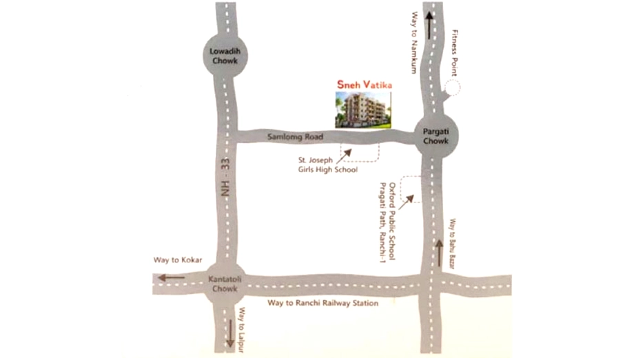 Location of Yash Sneh Vatika - Image 381025