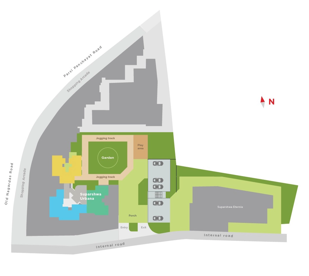 Master Plan of Suparshwa Urbana in Andheri East, Mumbai - Image 377723