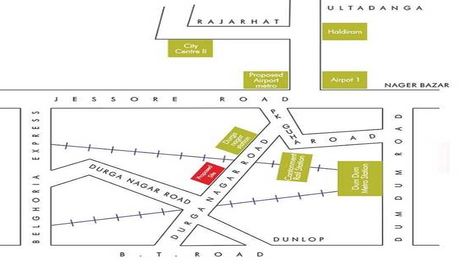 Location of Aatreyee Indranee in Durganagar, Kolkata - Image 377435