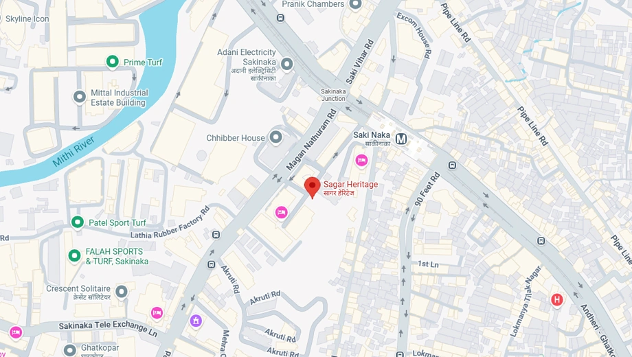 Location of Sagar Heritage Andheri - Image 379212