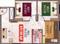 2 BHK Flat in Crest Pacino in Anakaputhur, Chennai - Image 906930