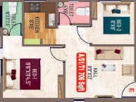 2 BHK Flat in Crest Pacino in Anakaputhur, Chennai - Image 906932