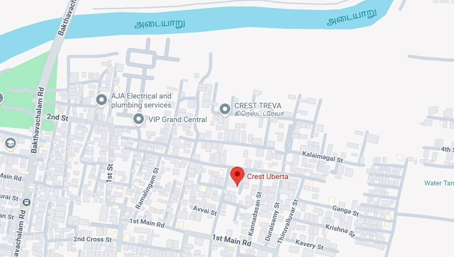 Location of Crest Uberta in Anakaputhur, Chennai - Image 377505