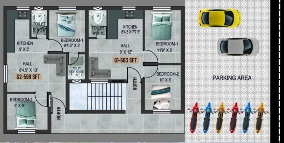 Master Plan of Crest Uberta in Anakaputhur, Chennai - Image 377506