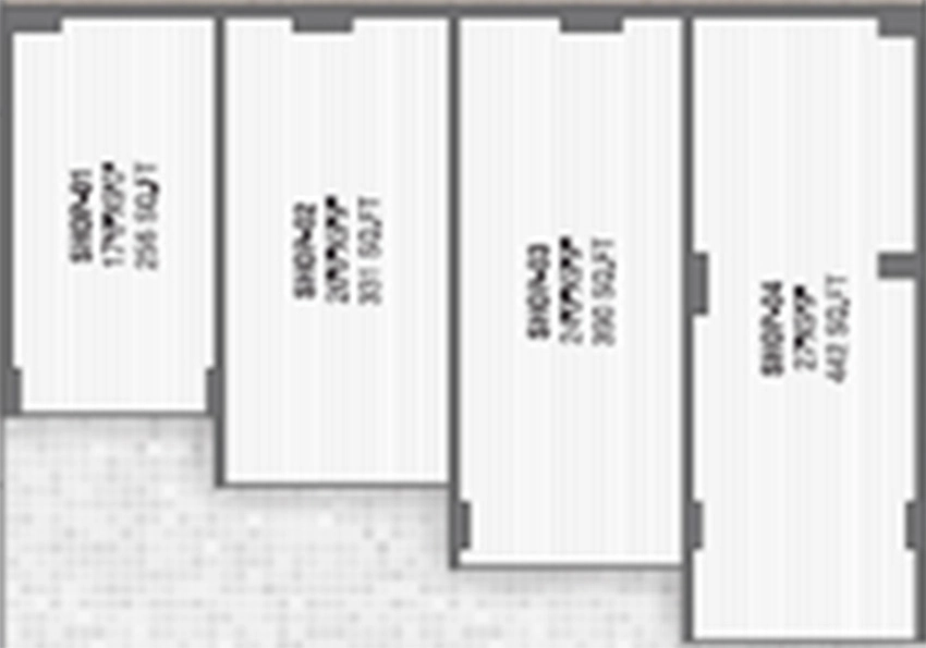 Floor Plan of Commercial Pearl Residency in Vejalpur, Ahmedabad - Image 377532