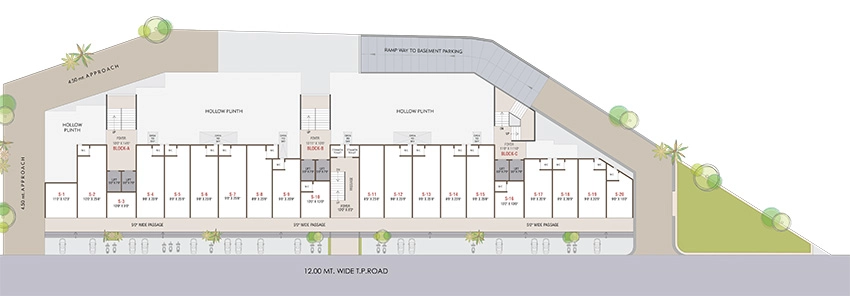 Master Plan of Commercial Rajvi Rivera in Nava Vadaj, Ahmedabad - Image 377579