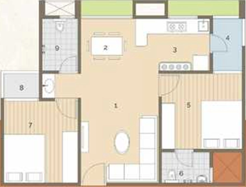 2 BHK Flat in Rashmi Royal in Vatva, Ahmedabad - Image 906980