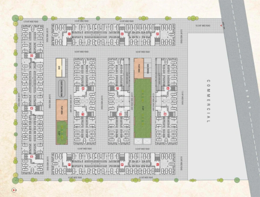 Master Plan of Rashmi Royal in Vatva, Ahmedabad - Image 377605