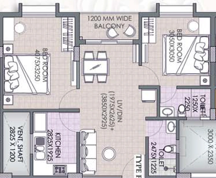 2 BHK Flat in Gayatri Nidhivan in Shibpur, Kolkata - Image 907003