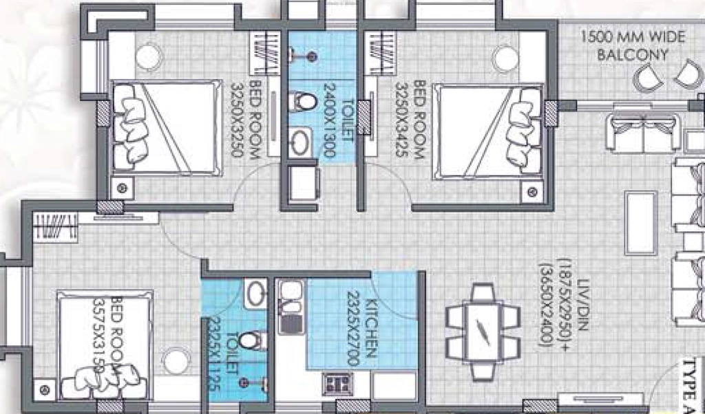 3 BHK Flat in Gayatri Nidhivan in Shibpur, Kolkata - Image 907004