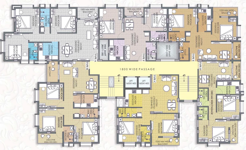Floor Plan of Gayatri Nidhivan in Shibpur, Kolkata - Image 377659