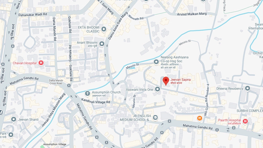 Location of JP Jeevan Sapna in Kandivali West, Mumbai - Image 381822