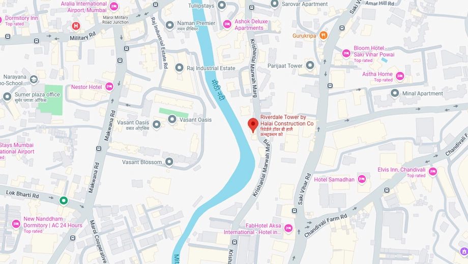 Location of Halai Riverdale Tower - Image 381815