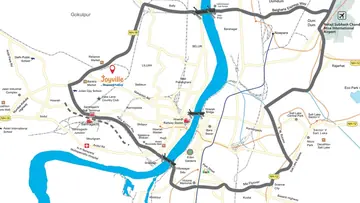Location of Joyville Shapoorji Pallonji One Estate - Image 377682