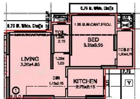 1 BHK Flat in Basons Citi Chalet in Andheri East, Mumbai - Image 908843