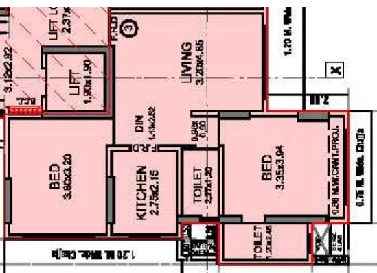 2 BHK Flat in Basons Citi Chalet in Andheri East, Mumbai - Image 908844