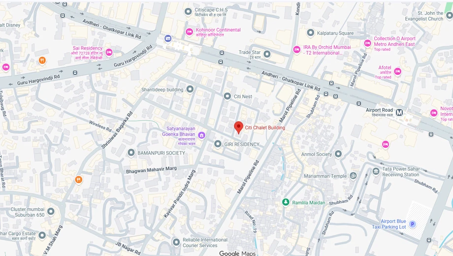 Location of Basons Citi Chalet in Andheri East, Mumbai - Image 381890