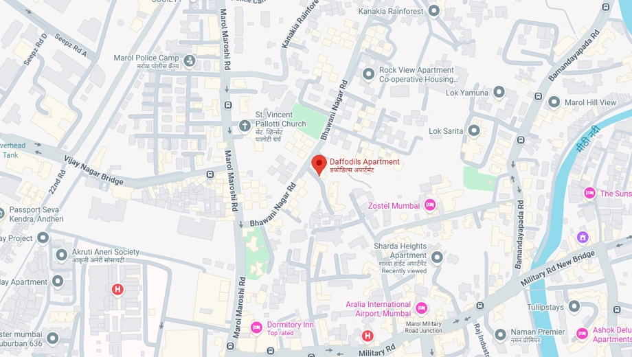 Location of Deepak Daffodils in Andheri East, Mumbai - Image 377715