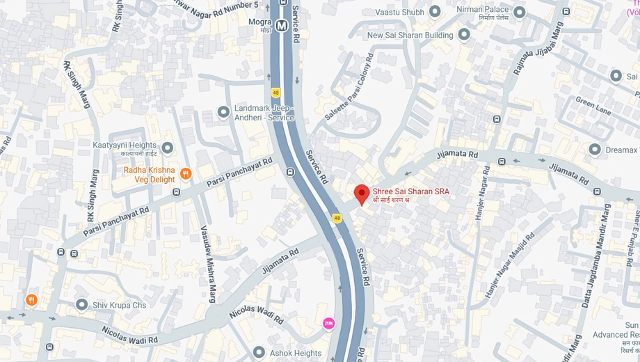 Location of P D P Shree Sai Sharan Coop Hsg Society - Image 381946