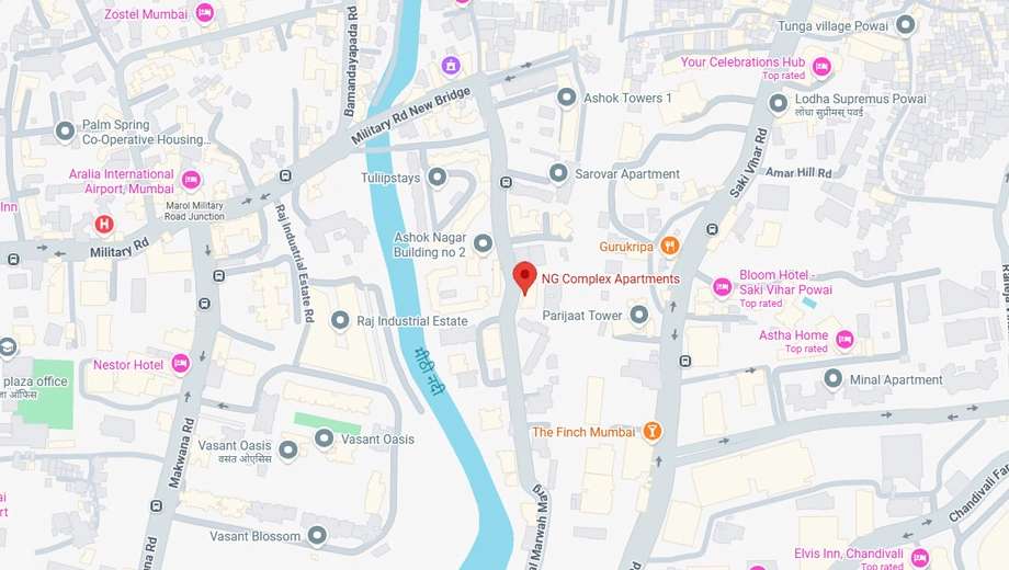 Location of NG Complex in Andheri East, Mumbai - Image 382373