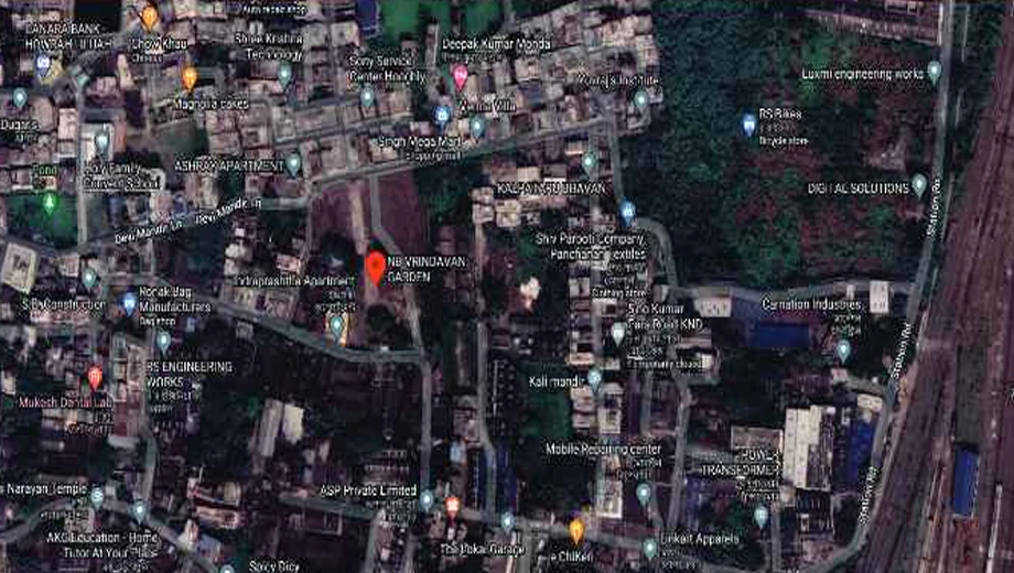 Location of NB Vrindavan Garden in Howrah, Kolkata - Image 377742