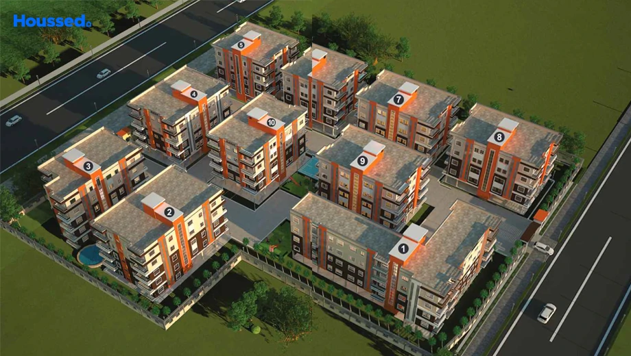 Project Image of NB Vrindavan Garden in Howrah, Kolkata - Image 377739