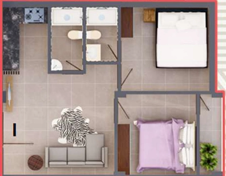 2 BHK Flat in SK Royal Estates in Bally, Kolkata - Image 907045