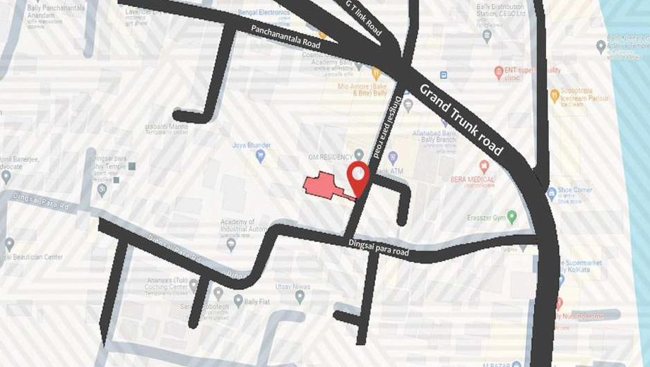 Location of SK Royal Estates in Bally, Kolkata - Image 377769