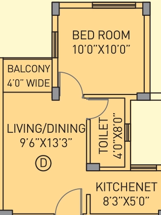 1 BHK Flat in Riya Manbhari Swarna Bhoomi in Howrah, Kolkata - Image 907051