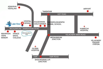 Location of Rajparis Lakeview - Image 377790