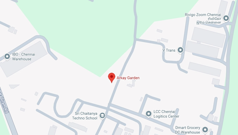 Location of Rajparis Arkay Garden in Poonamallee, Chennai - Image 377806