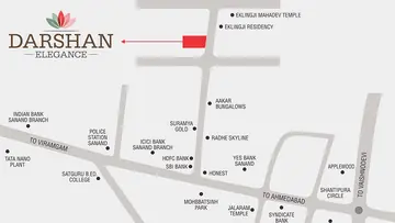 Location of Sanidhya Darshan Elegance - Image 377821