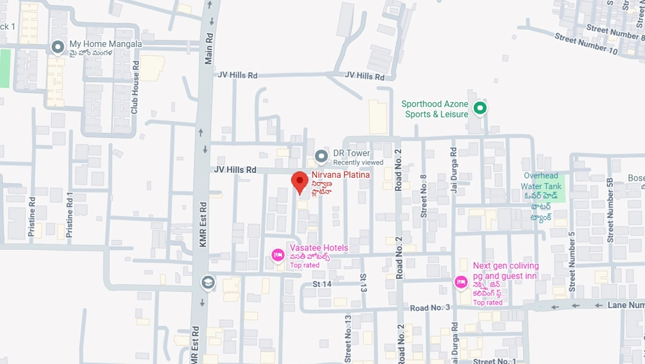 Location of Satya Sekhar Nirvana Platina - Image 378310