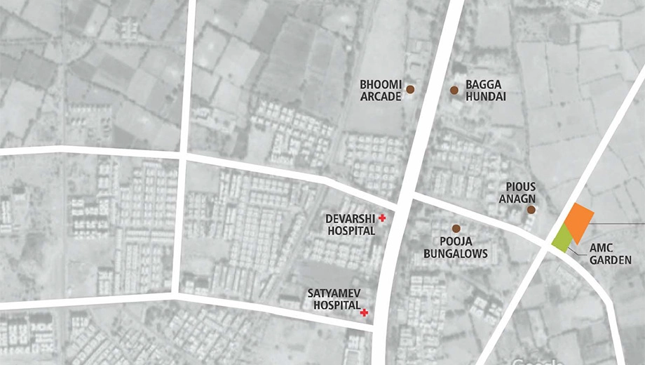 Location of Commercial R Sharan Sanidhya Status in Chandkheda, Ahmedabad - Image 377888
