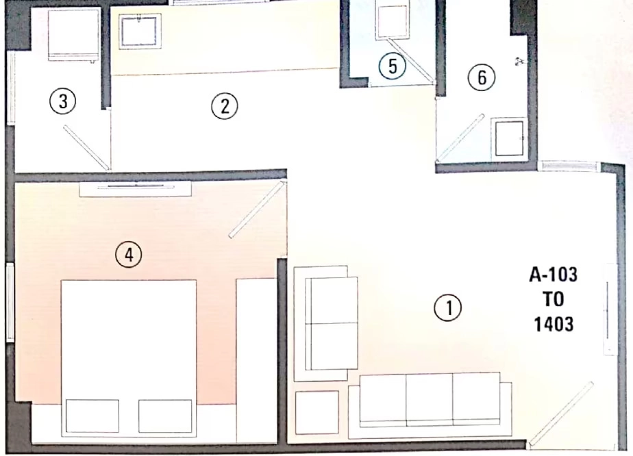 1 BHK Flat in Scope Shrinathji Apartment in Bapunagar, Ahmedabad - Image 907131