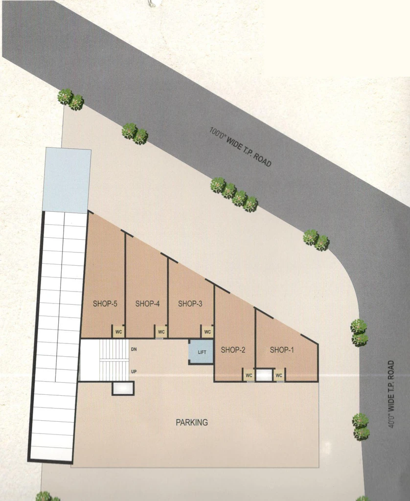 Master Plan of Shanti Vraj Residency in Nava Naroda, Ahmedabad - Image 377905