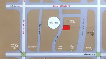 Location of Shivam Chandra Pushp Residency - Image 377975
